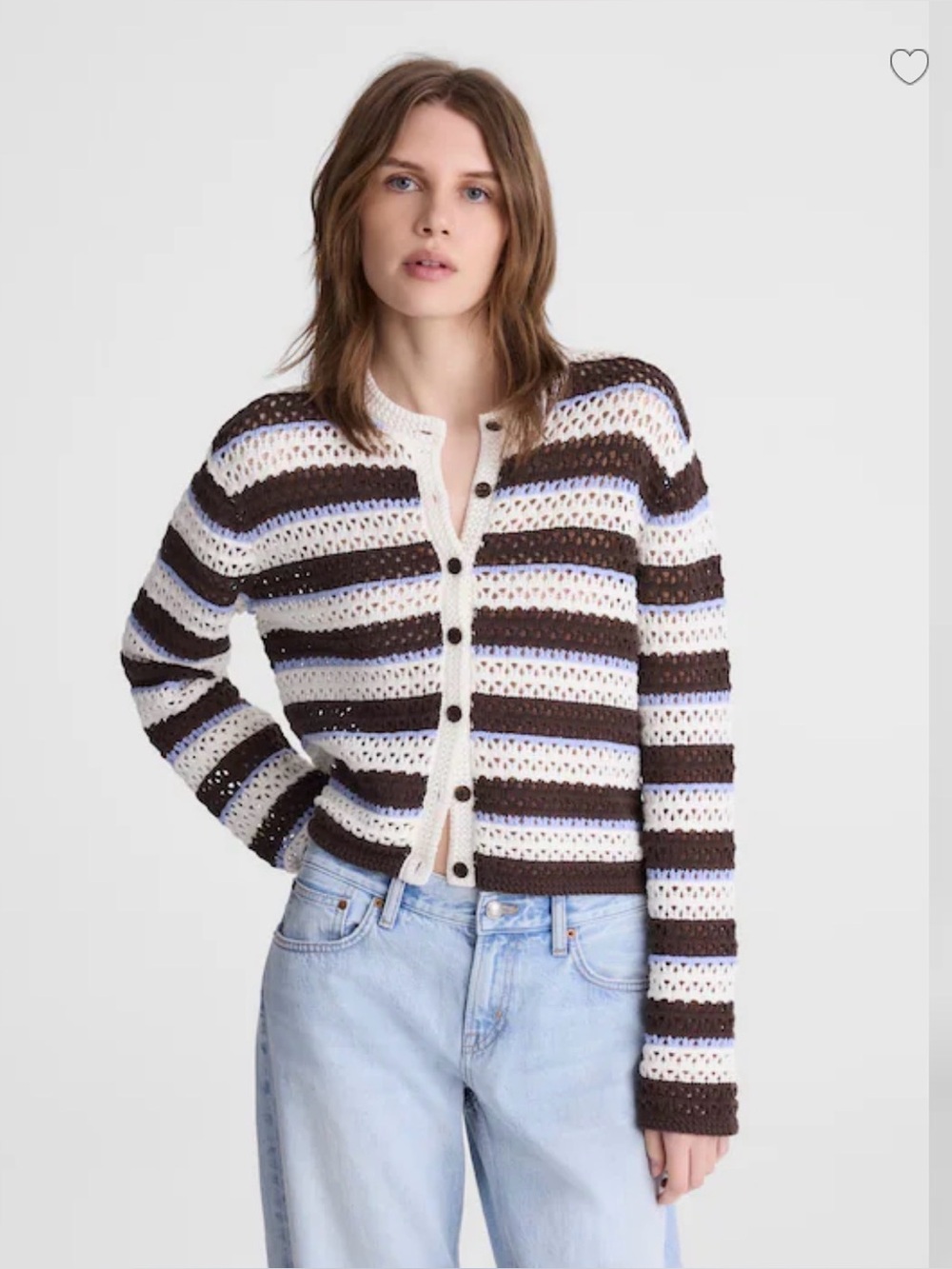 Madewell Open Stitch Crewneck Sweater